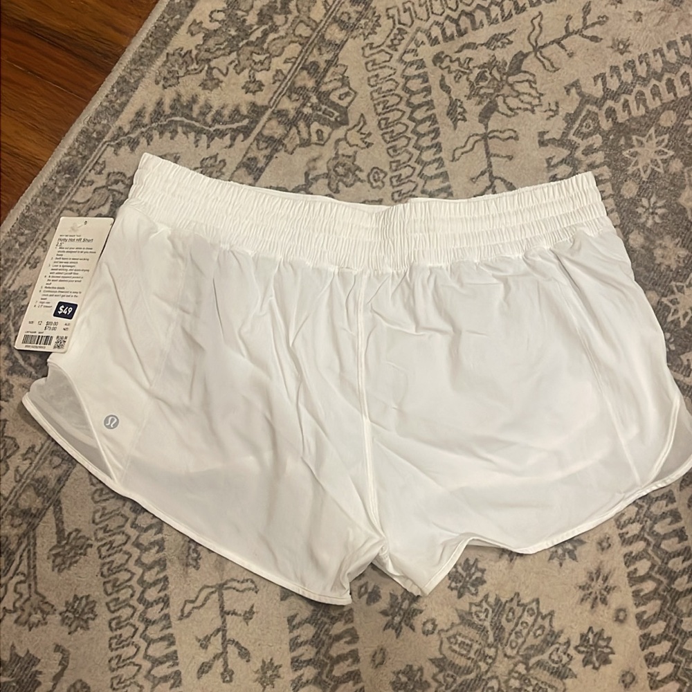 White Athletic Shorts